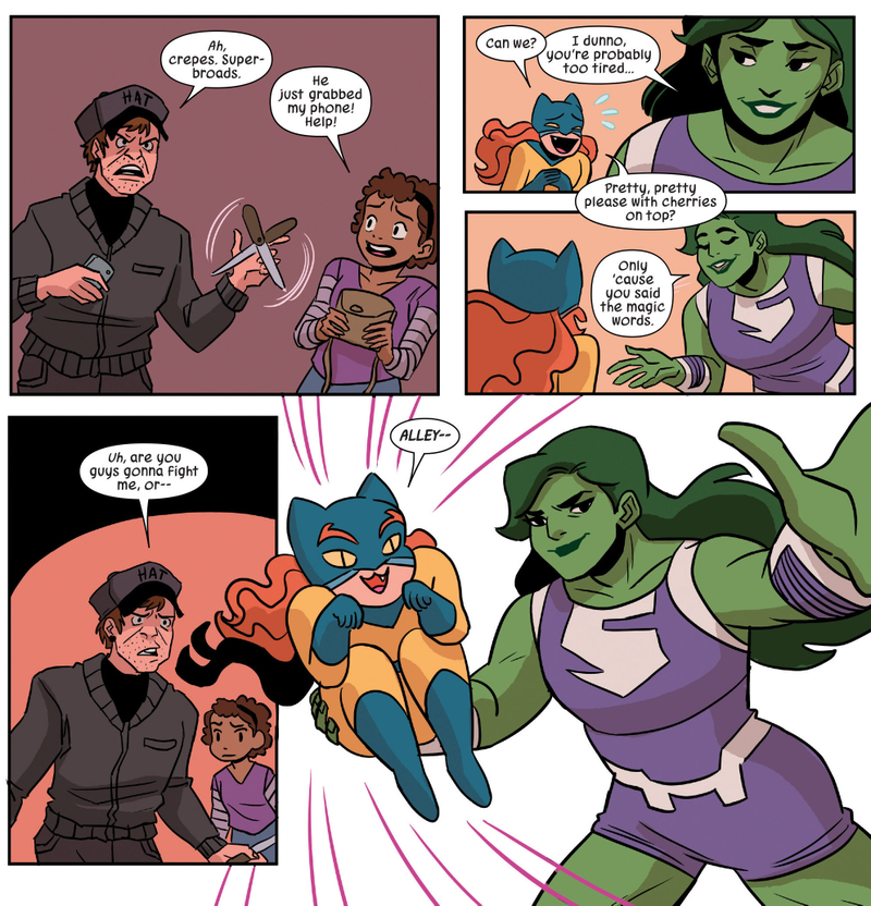 Illustration for article titled Patsy Walker, a.k.a. Hellcat! Gave Me Everything I Ever Wanted in a Superhero Comic Book